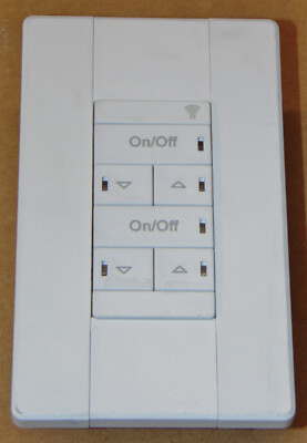 Acuity Controls nLight RPODB 2P DX WH Network Wireless Wall Switch 2-P