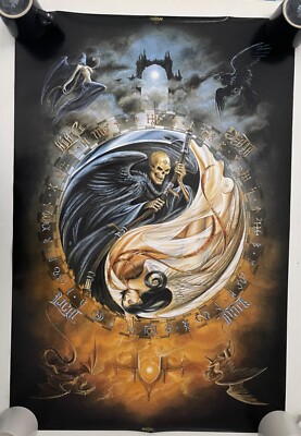 ALCHEMY GOTHIC,LIFE & DEATH,YIN YANG, RARE AUTHENTIC 2005 POSTER 