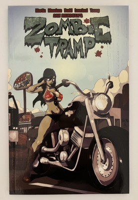 Zombie Tramp Vol 4 TPB Sleazy Rider (Action Lab, 2015) NM, Collects Issues #5-8