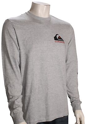 Футболка с логотипом Quiksilver Comp LS - Athletic Heather - Новинка