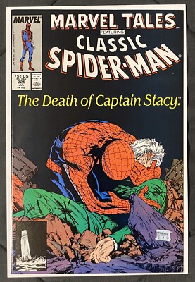 Marvel Tales #225 (1989) Classic Spider-Man Todd McFarlane Cover NM High Grade