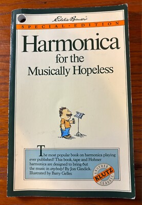 1984 Eddie Bauer Harmonica For The Musically Hopeless & Pocket Pal Harmonica