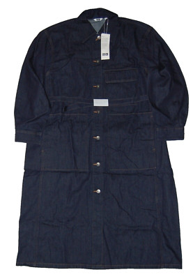 Uniqlo U Women Shirt Coat Blue Size L
