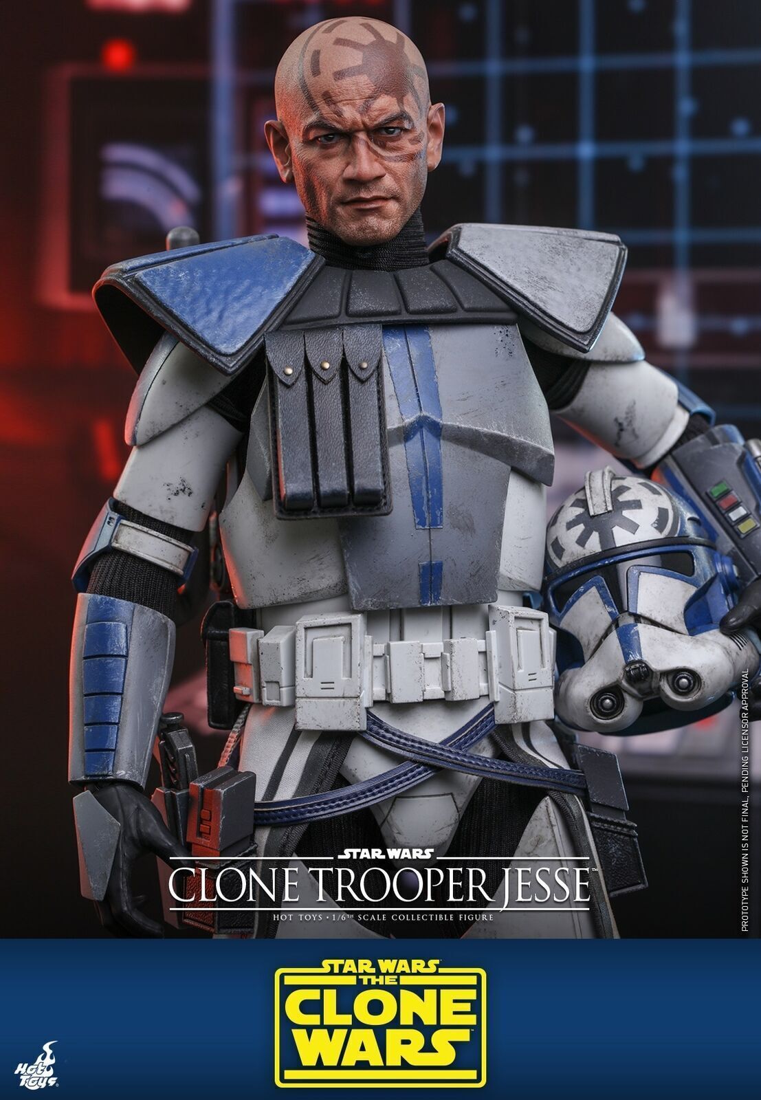 Hot Toys TMS064 STAR WARS: THE CLONE WARS 1/6 CLONE TROOPER JESSE