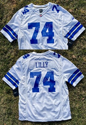 Officially Licensed Bob Lilly #74 Dallas Cowboys Nike Legend Game Team Jersey