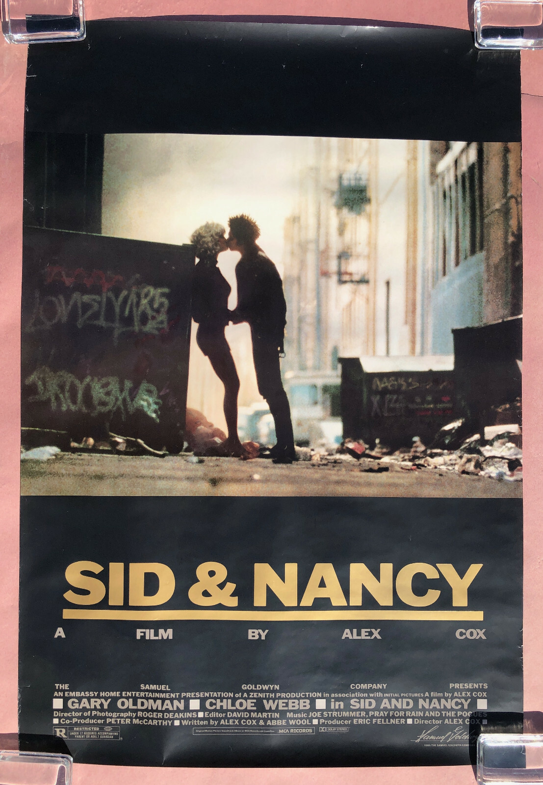 SID AND NANCY 映画パンフレット/ おまけPISTOLS レコード SID AND NANCY 映画パンフレット/ おまけPISTOLS レコード