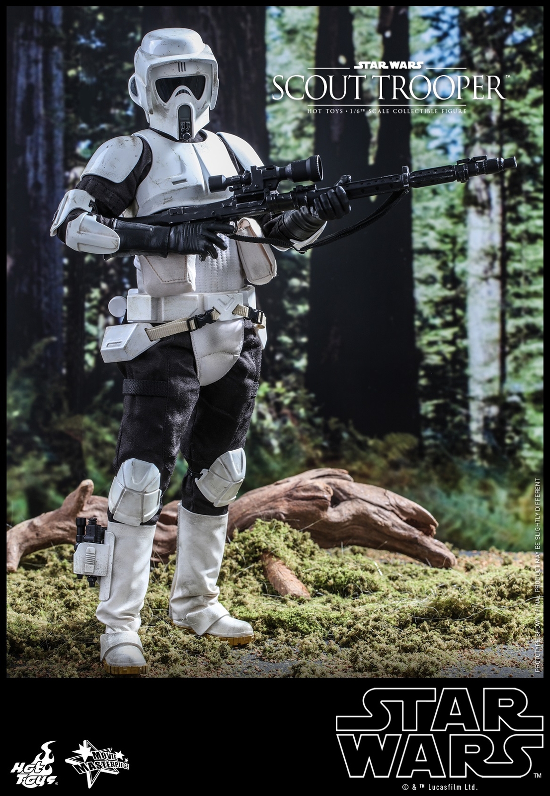 MK120 スターウォーズSTARWARS 1/6 SCOUT TROOPER TMS016 スカウト