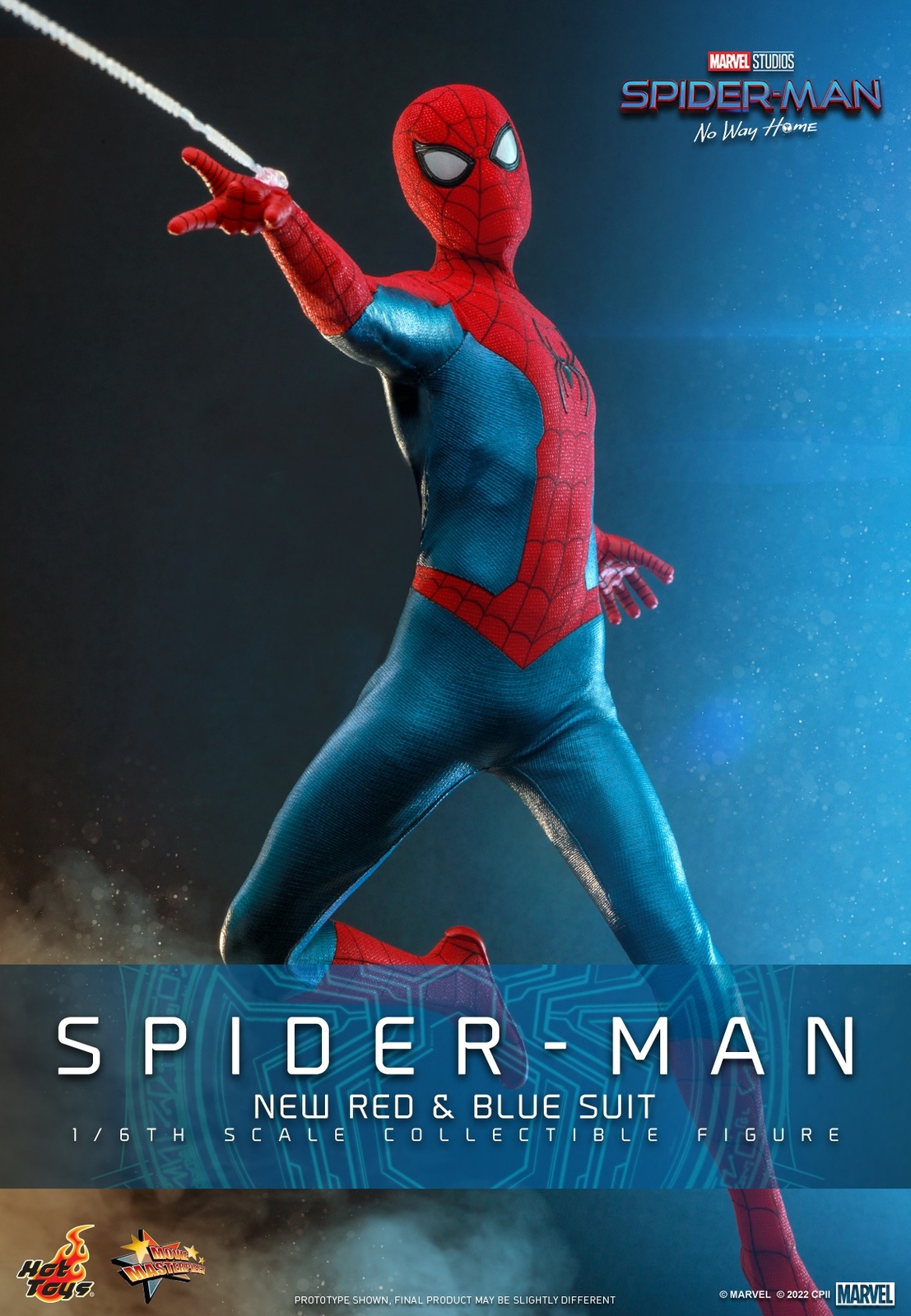 New Hot Toys MMS679 Spider-Man No Way Home Spider-Man (Red New Hot Toys MMS679 Spider-Man No Way Home Spider-Man (Red