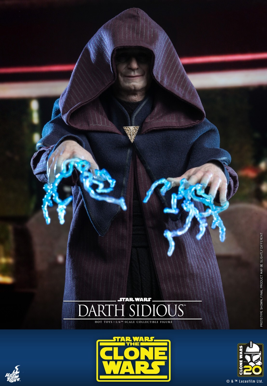 スター・ウォーズ CLONE WARS フィギュア DARTH SIDIOUS Star Wars The Clone Wars CW45 Darth Sidious! SUPER RARE