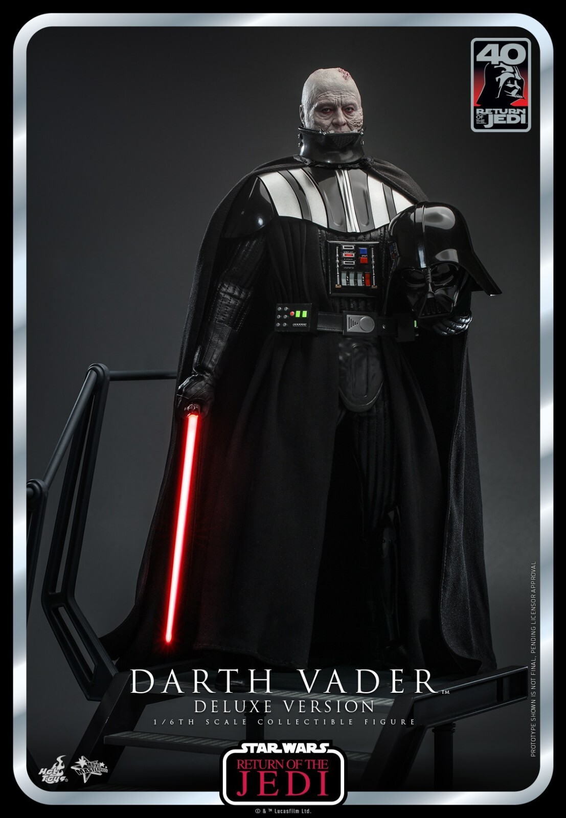 STAR WARS/DARTH VADER 1/6 ジェダイの帰還ver.2 HOT TOYS Star Wars Episode VI: Return of Jedi Darth Vader