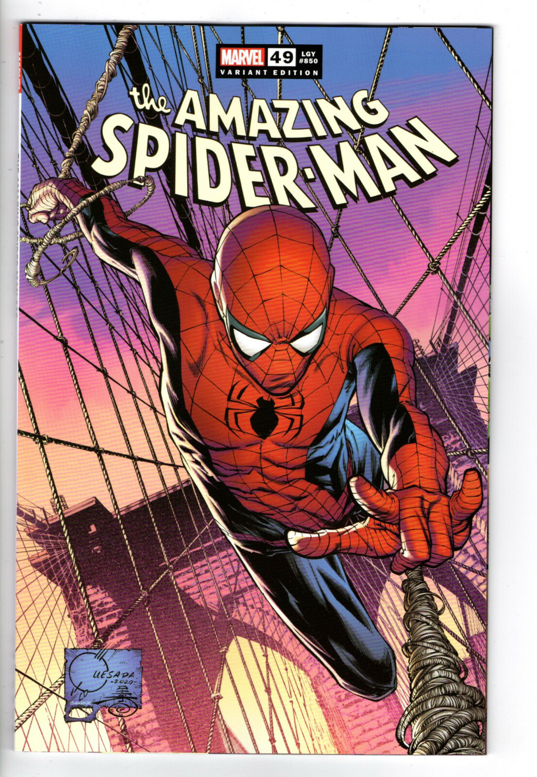 AMAZING SPIDER-MAN #49 L (2018) - Grade NM - 1 For 50