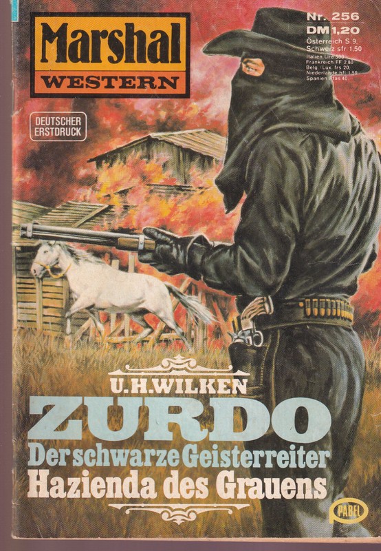 Marshal Western Nr. 256 - Zurdo Nummer (Z 3)