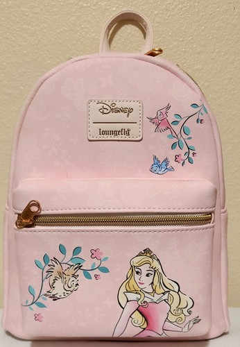 ☆Disney限定Loungefly 眠れる森の美女Aurora BirdsミニBackpack Loungefly Disney Sleeping Beauty Aurora Birds Mini Backpack