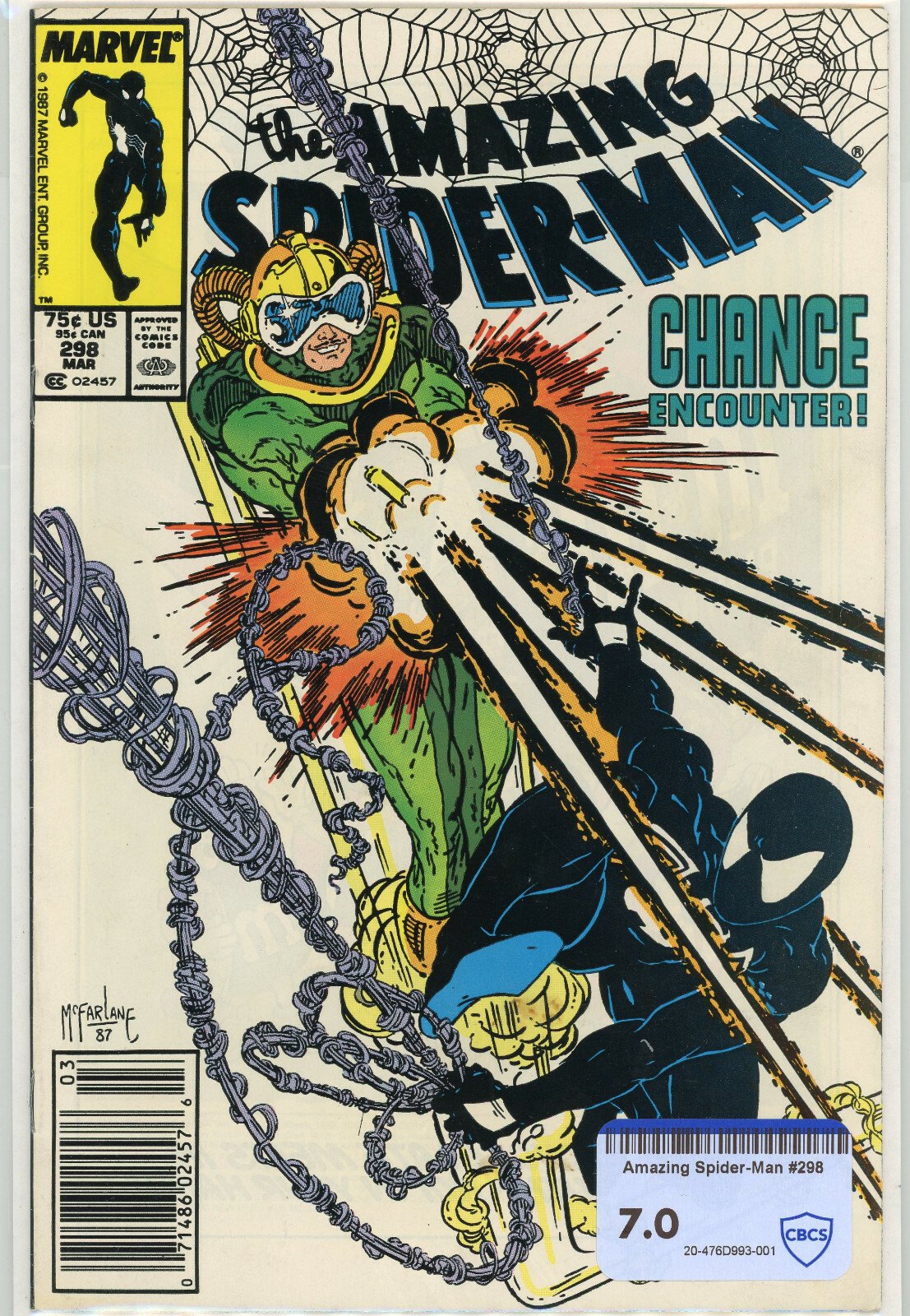【早い者勝ち】堂本剛 special Remake Parker Amazing Spider-man #298 CGC 9.6 NM+ 1988 Marvel 1st Eddie