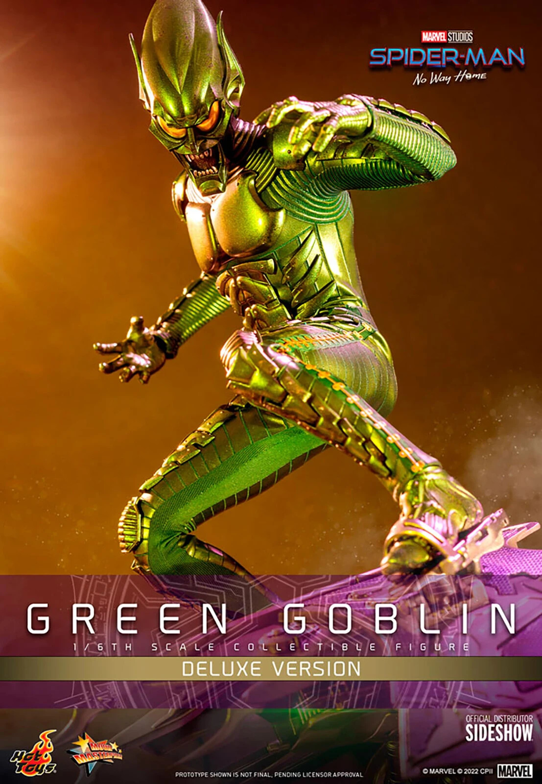 ムービー・マスターピース グリーン・ゴブリン 1/6 Spider-Man No Way Home Green Goblin Deluxe MMS631 Hot
