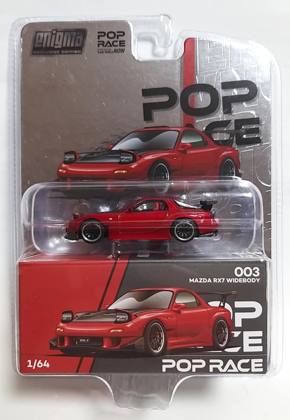 POP RACE　MAZDA　RX-7 POP RACE MAZDA RX7 RE AMEMIYA WIDEBODY TOKYO AUTO SALON