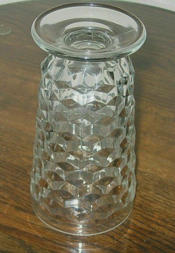 Colony Indiana Glass Clear Whitehall Pattern Iced Tea Tumbler-Mint Condition