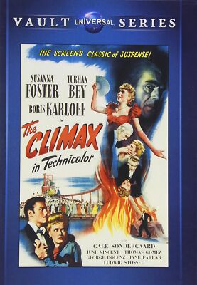 The Climax (DVD) Boris Karloff Susanna Foster Turhan Bey