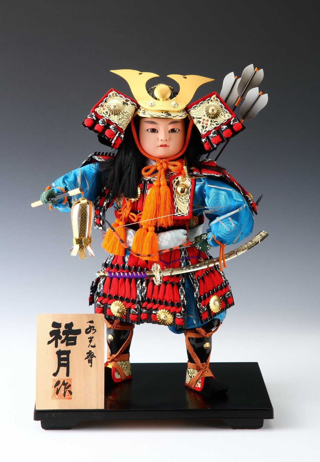 Beautiful Japanese Samurai Doll -The Little General- 侍 | eBay Beautiful Japanese Samurai Doll -The Little General- 侍 | eBay
