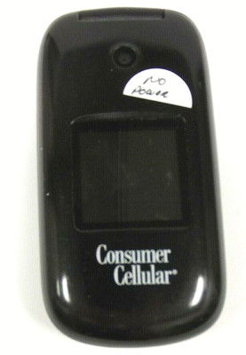 Huawei Envoy U3900 - Black ( Consumer Cellular ) Flip Phone