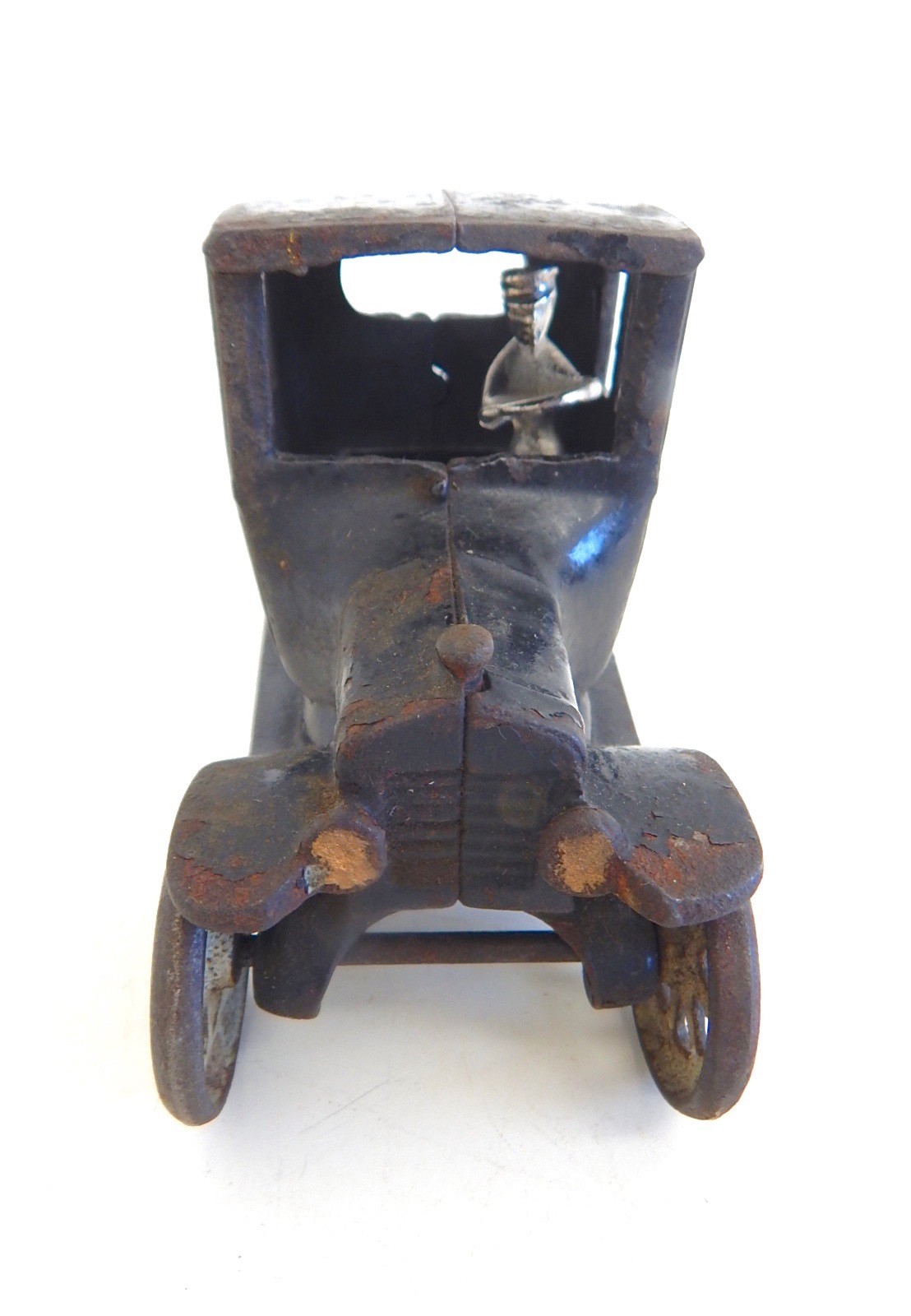 Vintage Arcade Cast Iron Ford Model T Coupe Car Toy
