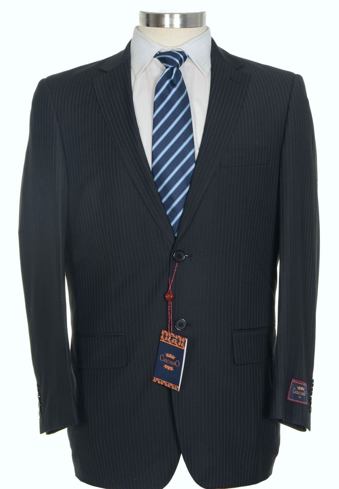 Men's Striped Suits & Blazers