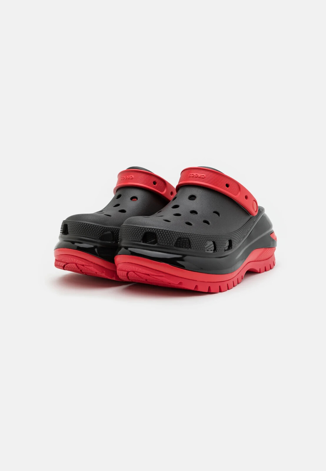 Crocs Classic Mega Crush Black/Red Clog Women's Size 9 | eBay Crocs Classic Mega Crush Black/Red Clog Women's Size 9 | eBay