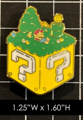 Nintendo: Mario Cube Enamel Pin