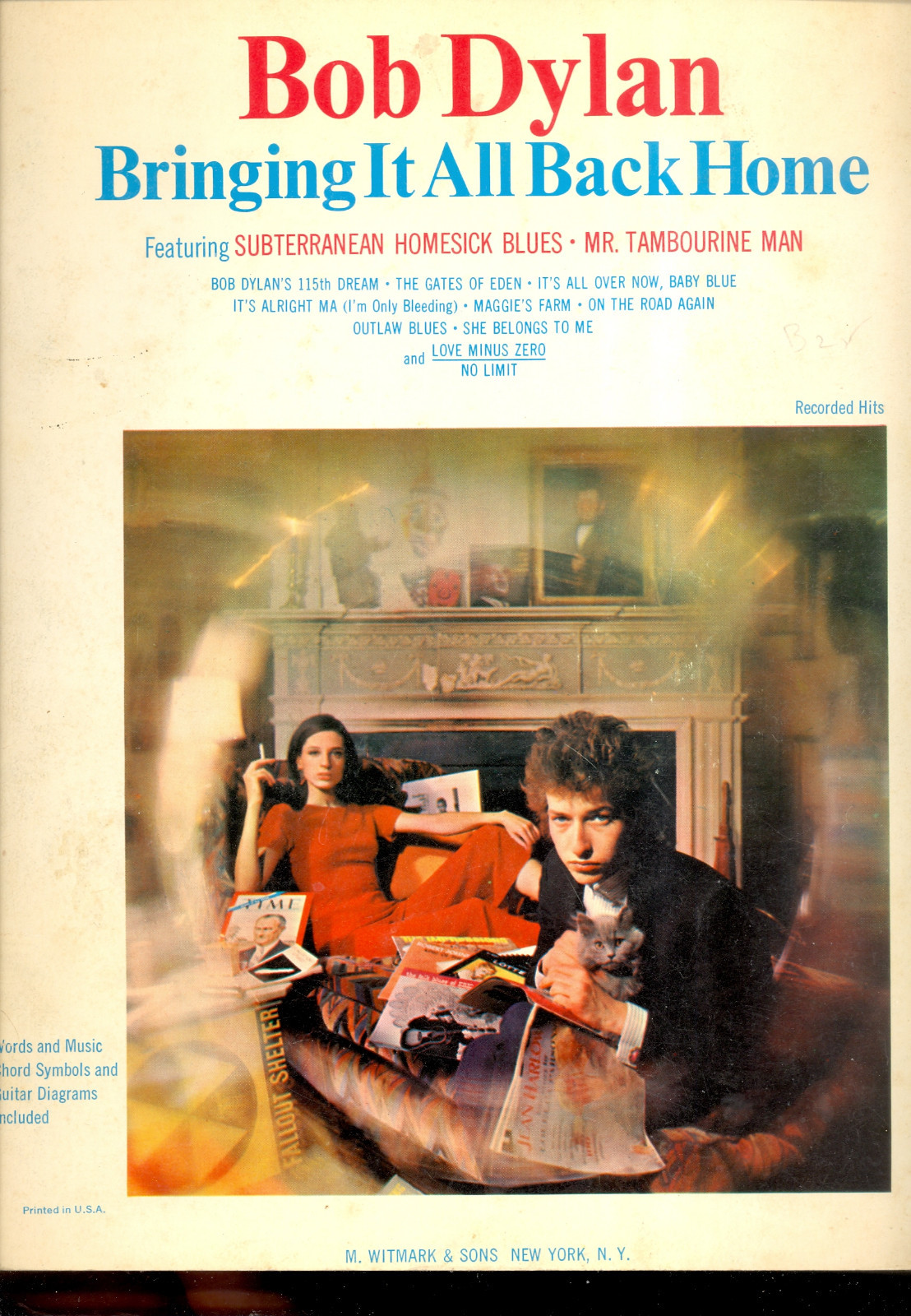 Bob Dylan Bringing It All Back Home 60周年 Bob Dylan, Bringing It All Back Home, 1965 on Columbia