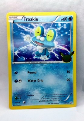  Froakie XY03 Jumbo Pokémon- 1st Partner Pack/25th Celebrations Regular THC NM/M