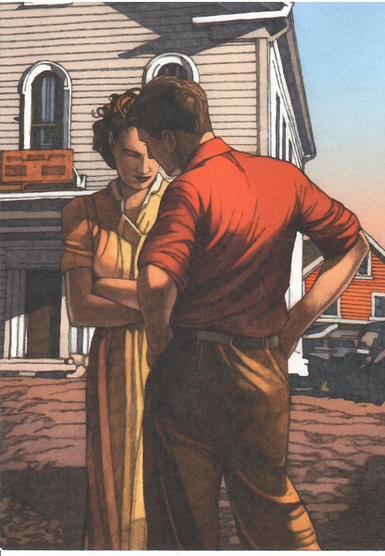 Carton D'Invitation Pour Le Vernissage De L'Exposition Drawings De Miles Hyman