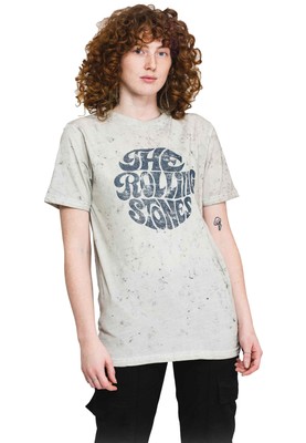 The Rolling Stones 70s Logo Dip Dye T Shirt