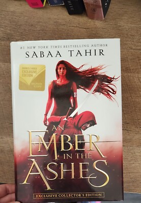 An Ember in the Ashes By Sabaa Tahir Hardcover 2019 SIGNED BRAND NEW