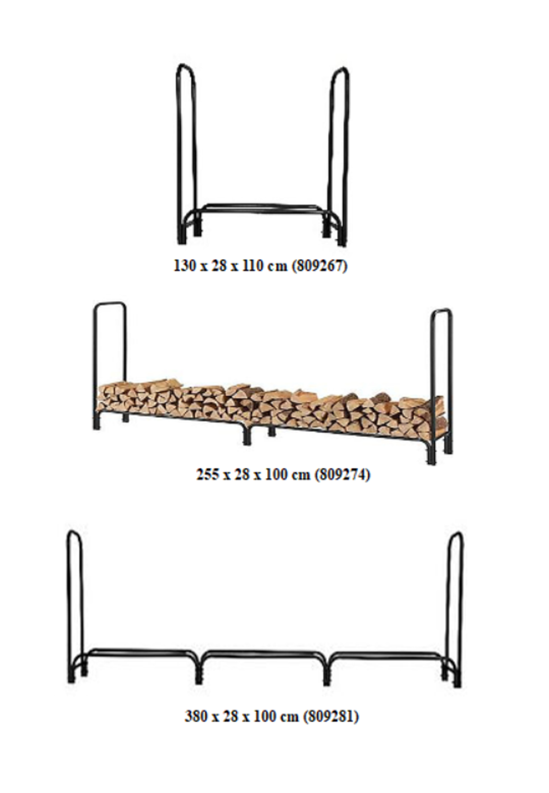 Feuerholzregal Brennholzregal Kaminholzregal Kaminholzständer Stapelhilfe Holz