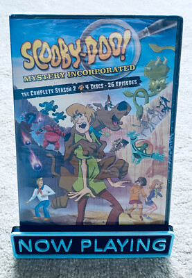 SEALED NEW- Scooby Doo Mystery Incorporated Complete Season 2 DVD 4 Discs RARE