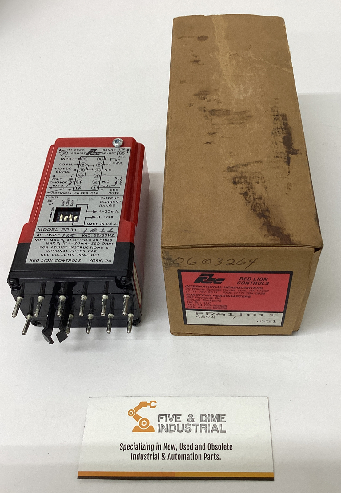 Red Lion Controls PRA11011 Analog Converter (CL111)