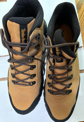 Timberland Lincoln Peak Waterproof Mid Hiker Wheat Leather A2G4S Men's Size 13
