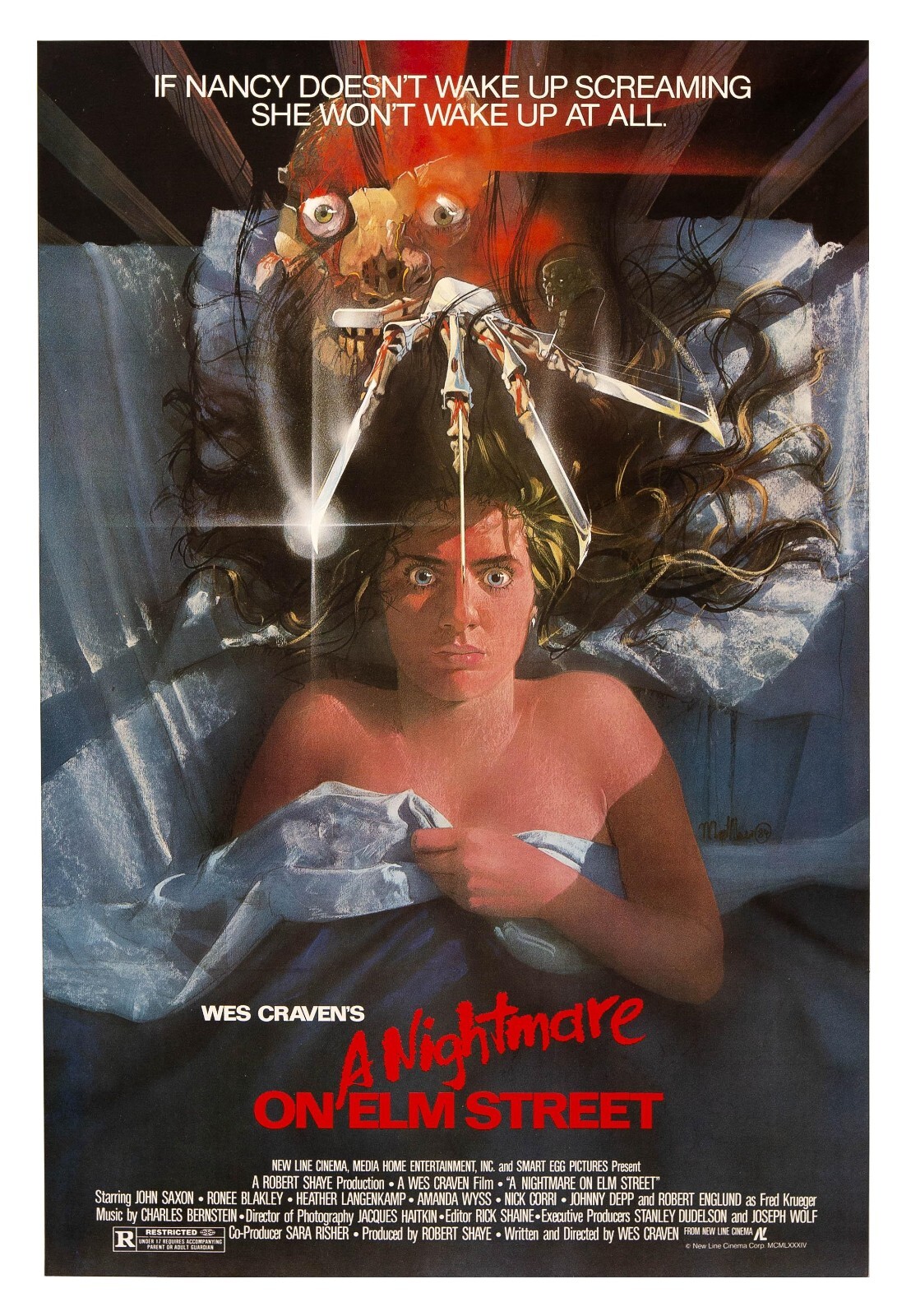 80s Classic Retro Horror Movie Film Posters Poster Print