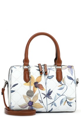Tamaris Bowlingbag Anastasia Flower 30922 Handtaschen für Damen NEU  Weiß