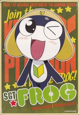 Sgt. Frog Season Three (DVD, 2011, 4-Disc Set)
