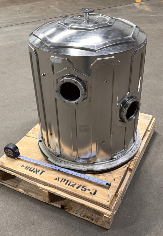 Amat Applied Materials 8100 4" Wafer Etcher Bell Jar Vacuum Chamber 01-82549-00