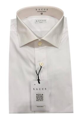 NWT  XACUS   TAYLOR SHIRT FIL -A'-FIL  11209 558ML001 WHITE