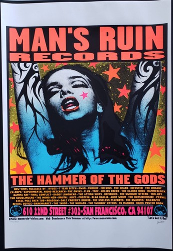 アート・デザイン・音楽 Man's Ruin Posters & Art of Frank Koznik Man's Ruin: The Posters & Art of Frank Kozik – The Print Arkive