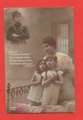 Petit Jésus d'amour, tu es la bonté même, protège ceux qu'on aime  (J5061)