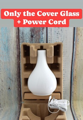 GLASS REPLACEMENT Cover & POWER CORD For Lucia Artisan Diffuser Young Living
