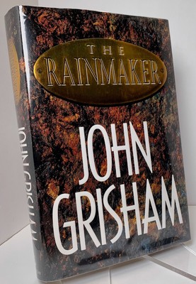 The Rainmaker, John Grisham, 1995 HCDJ 1st ed 1st print in Mylar - VERY GOOD