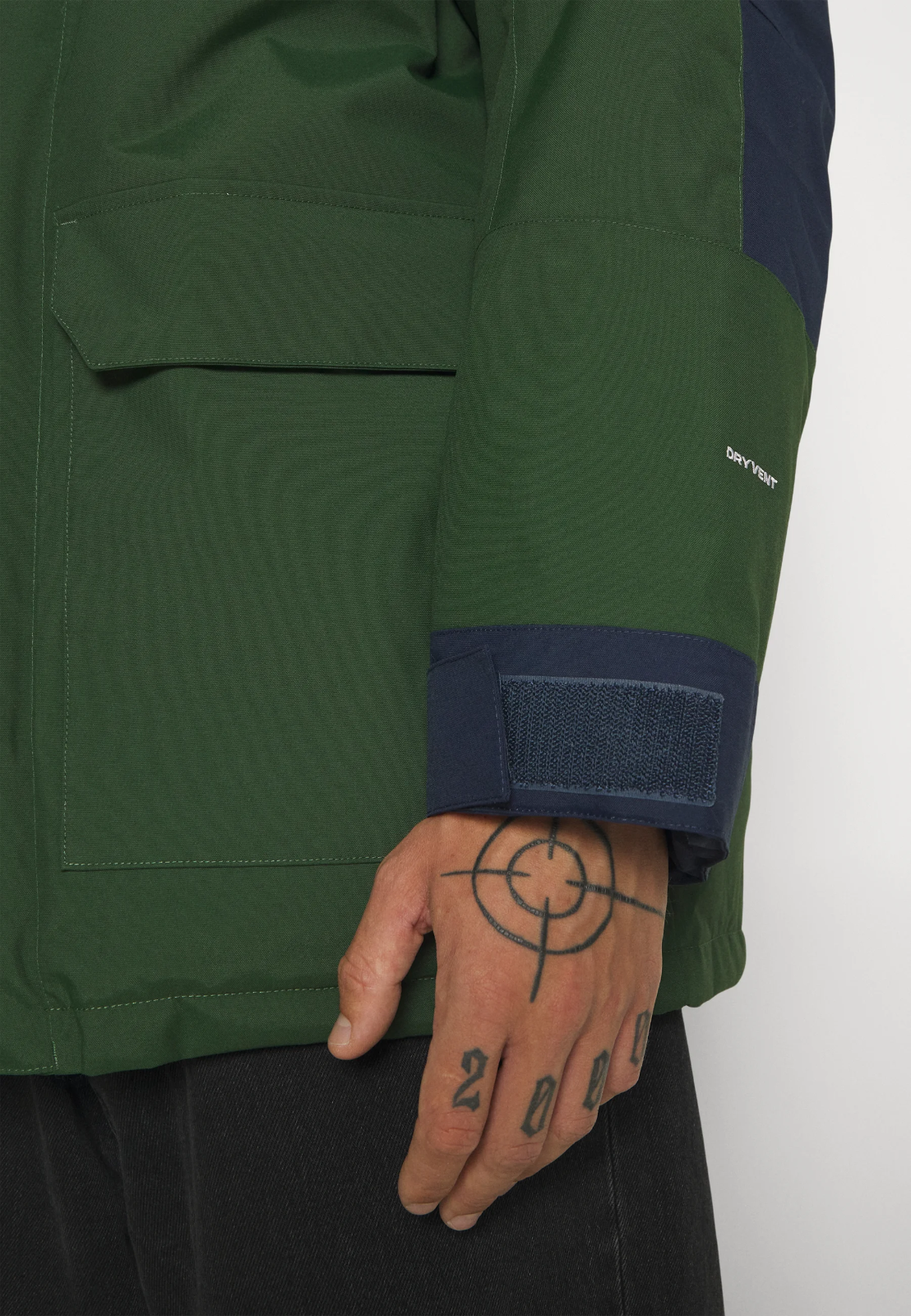 Pre-owned The North Face Men's Coldworks Insulated Parka L $500 In Pine Needle-summit Navy