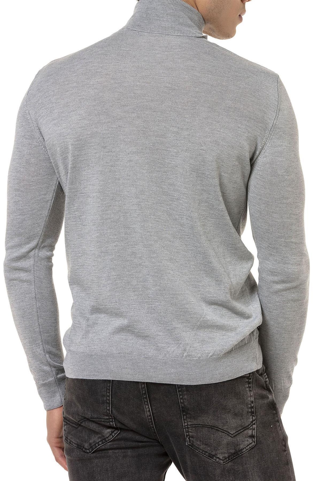 Pull Homme Redbridge En Tricot - 50% Coton 50% Acrylique - Toutes Tailles - Neuf Avec étiquettes
