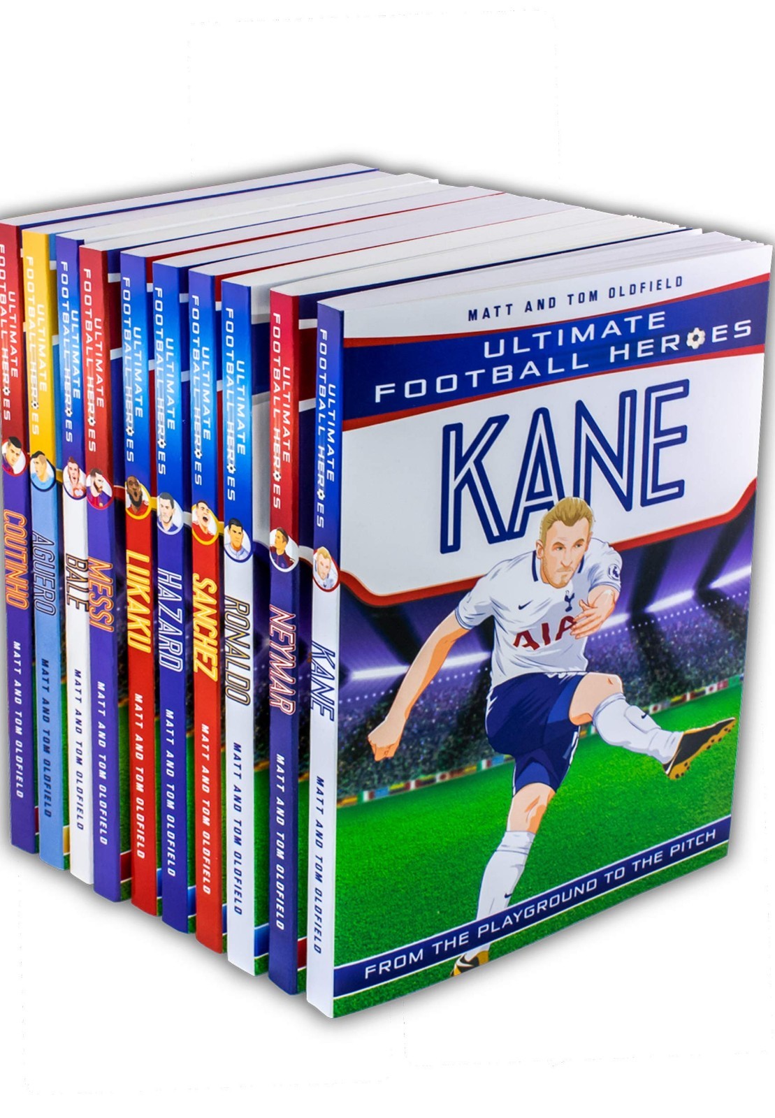 Ultimate Football Heroes Series 10 Books Young Adult Set By Matt & Tom