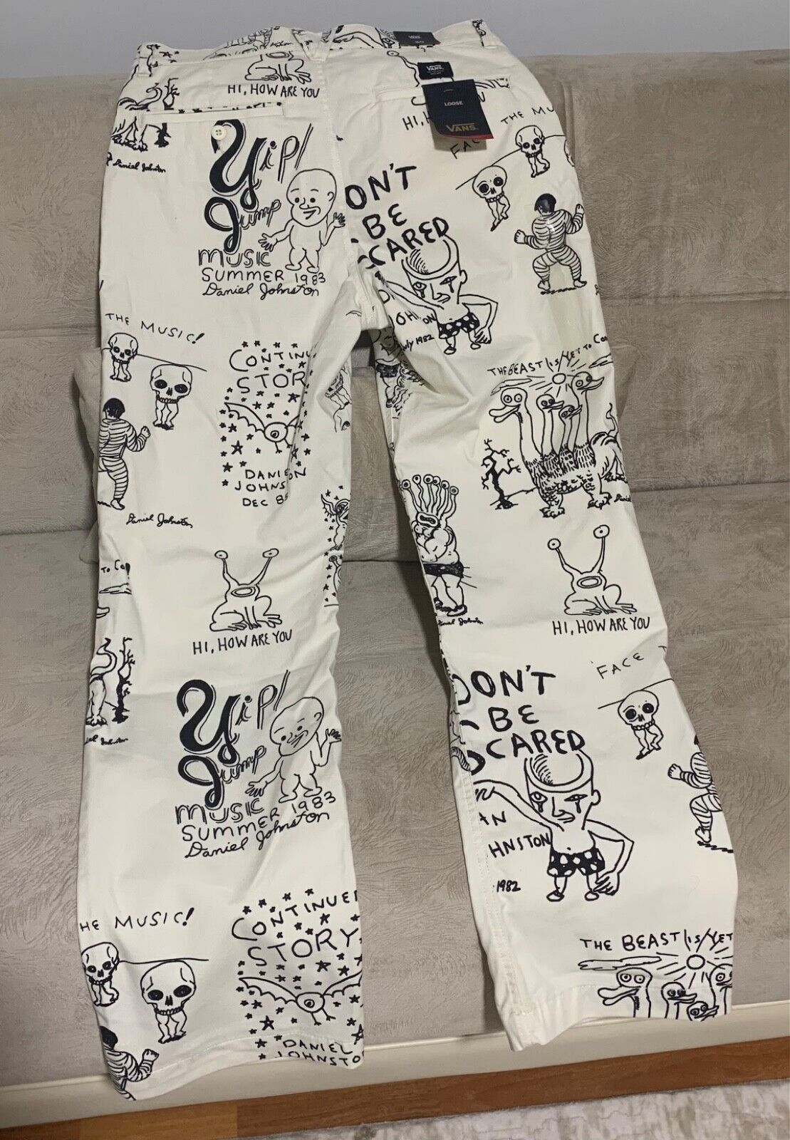 VANS X DANIEL JOHNSTON AUTHENTIC CHINO PANTS | eBay VANS X DANIEL JOHNSTON AUTHENTIC CHINO PANTS | eBay